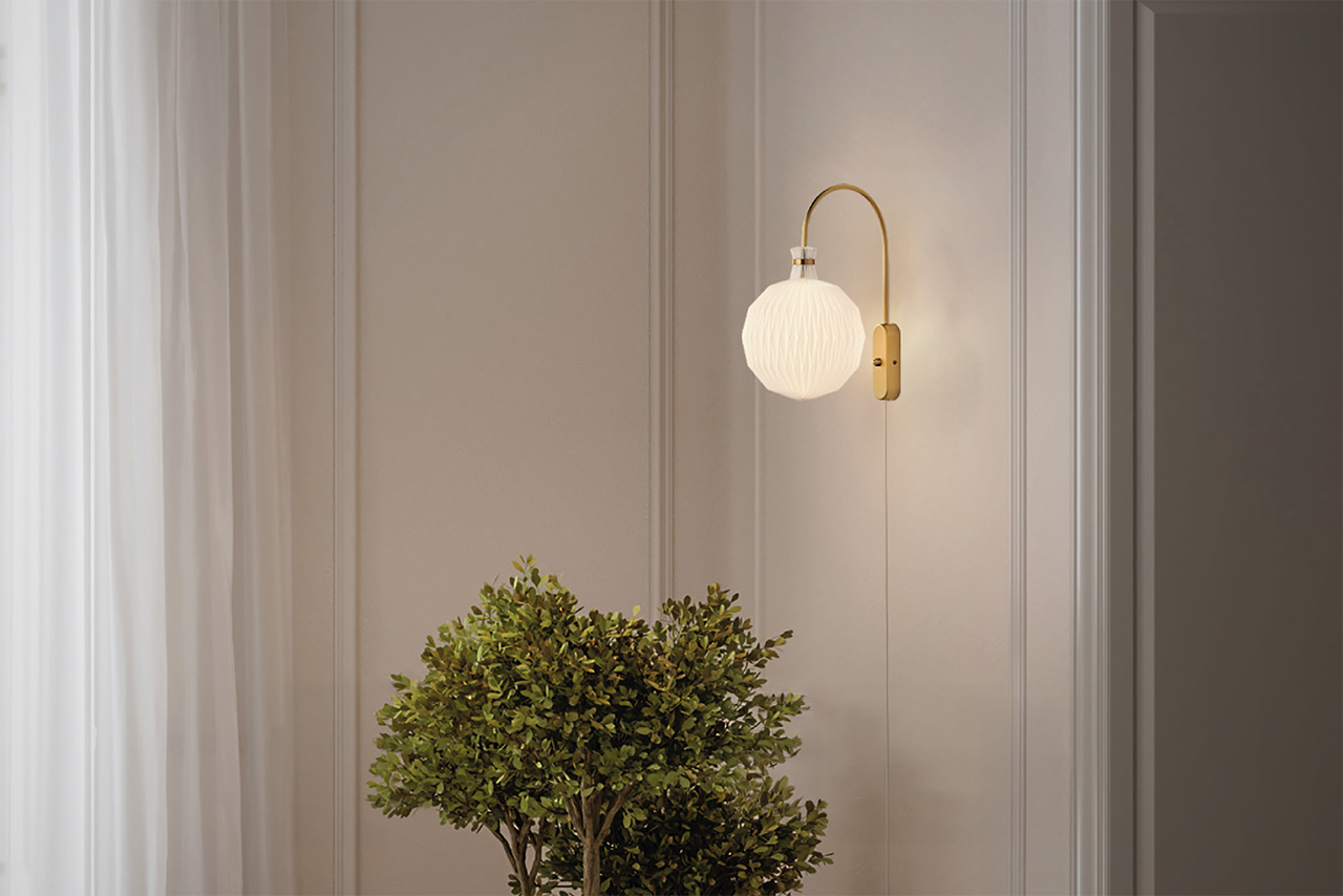 Modell 201 KAARE KLINT Legacy Wandleuchte von LE KLINT, Anwendungsbeispiel