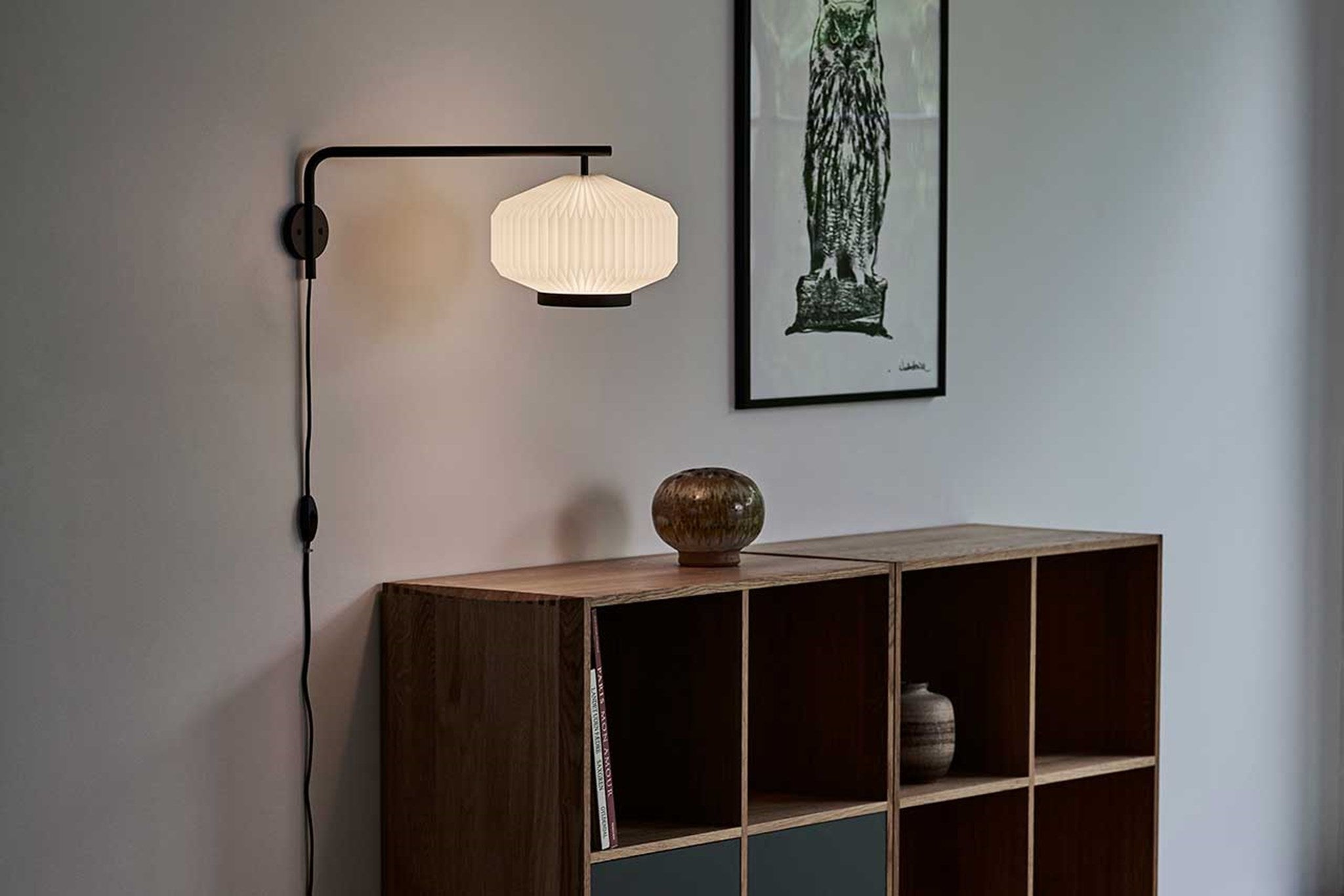 Modell 286 Shibui Wandleuchte von LE KLINT, Anwendungsbeispiel