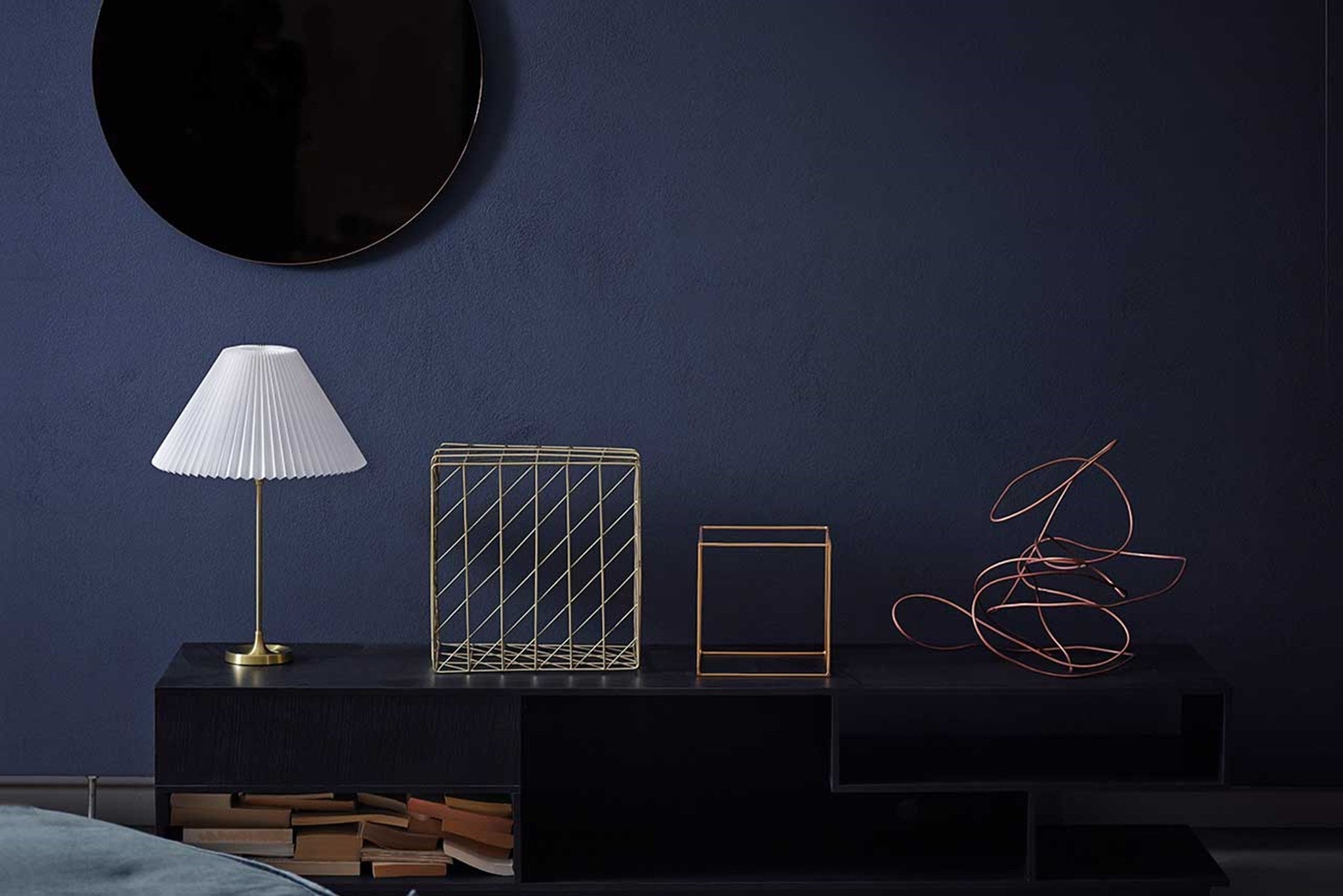 Modell 307 Tischleuchte von LE KLINT, Anwendungsbeispiel