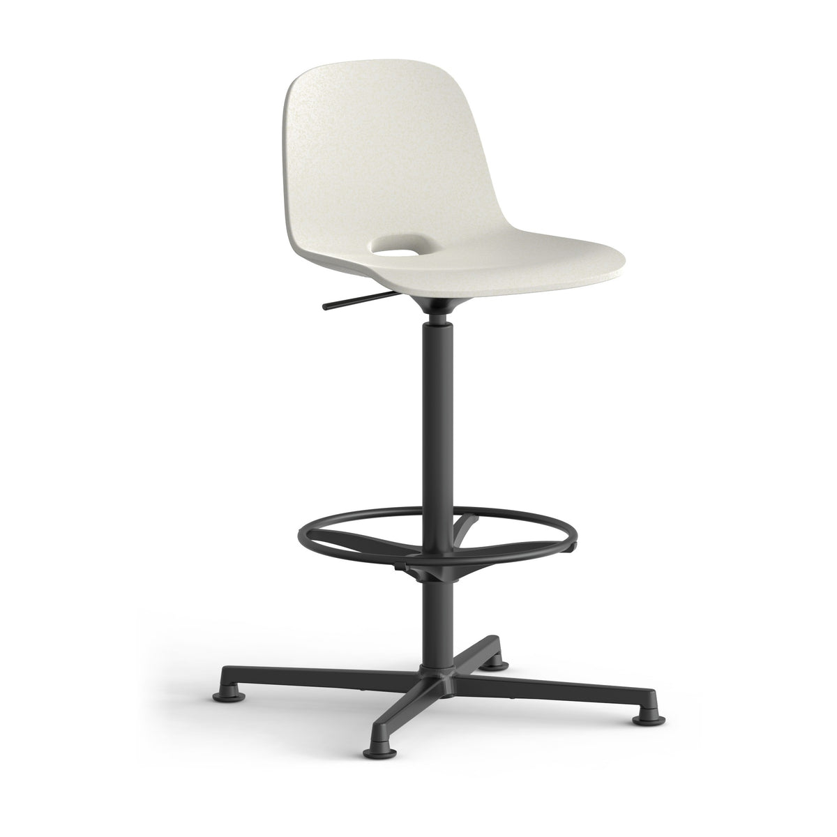 LOOPE ALLin Barhocker in YellowBeige, freigestellt