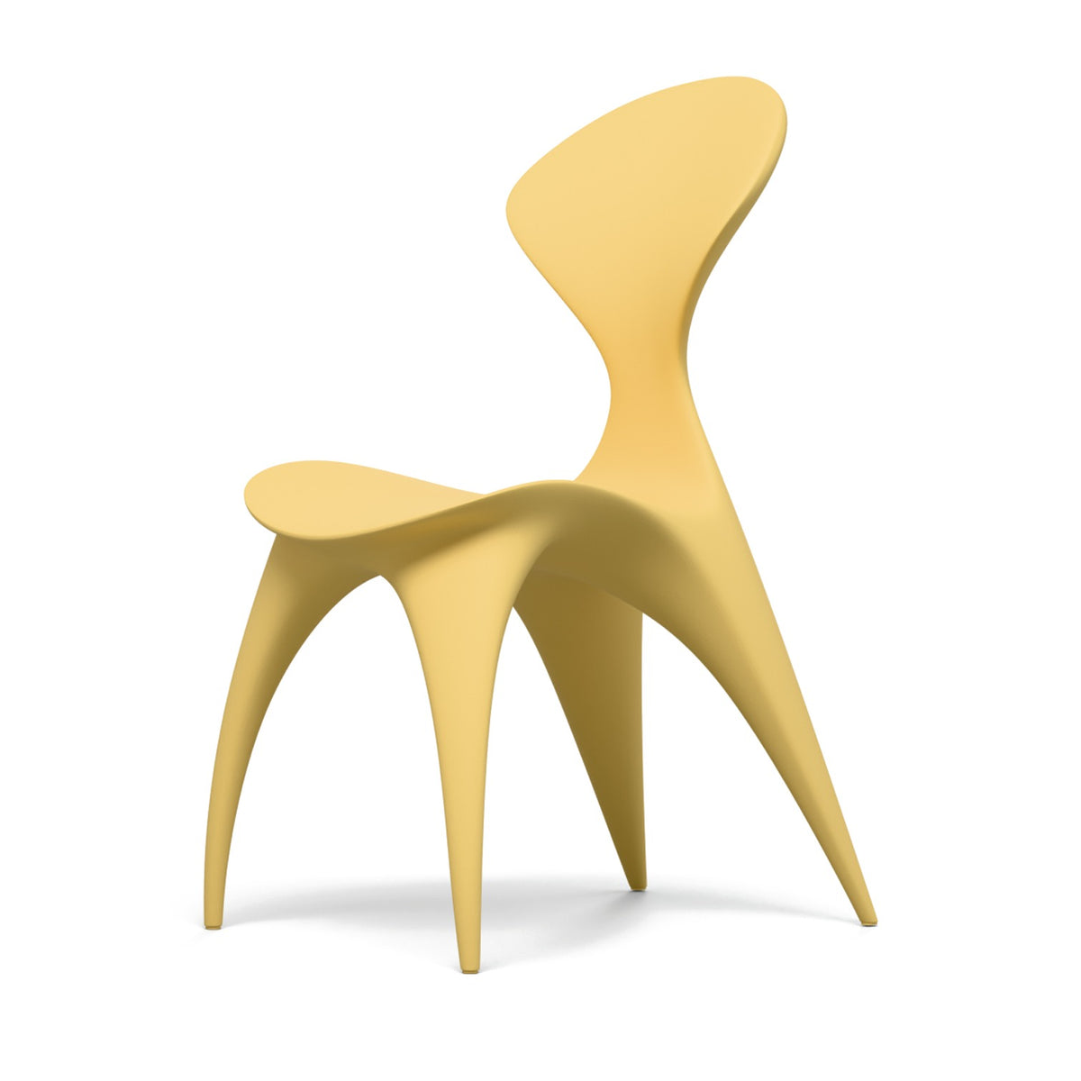 LOOPE ANIMA Stuhl in RAL 1002, freigestellt