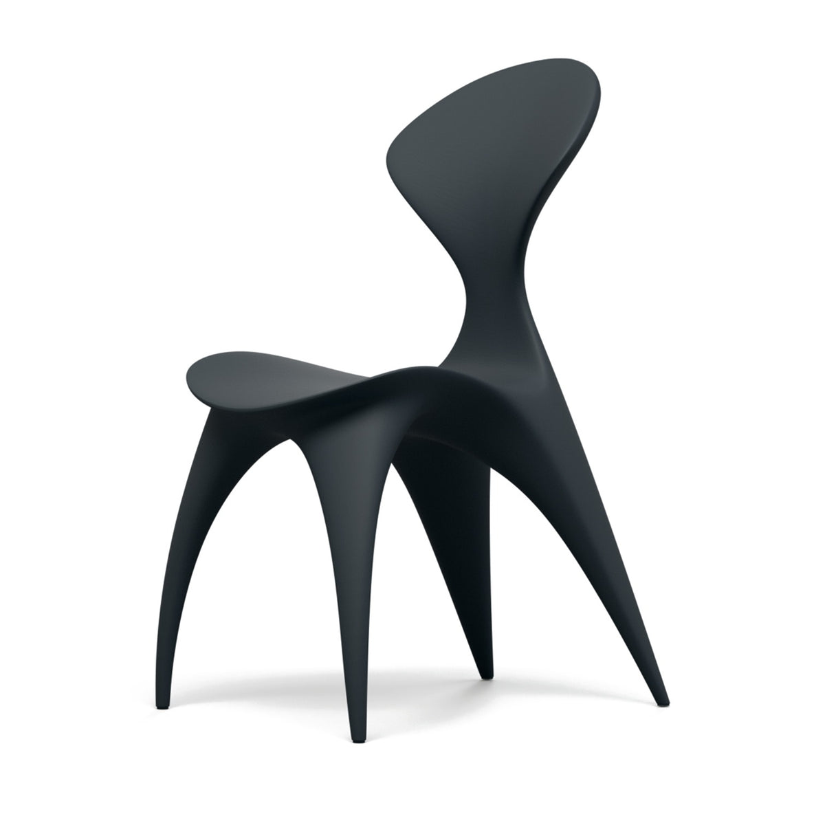LOOPE ANIMA Stuhl in RAL 7016, freigestellt