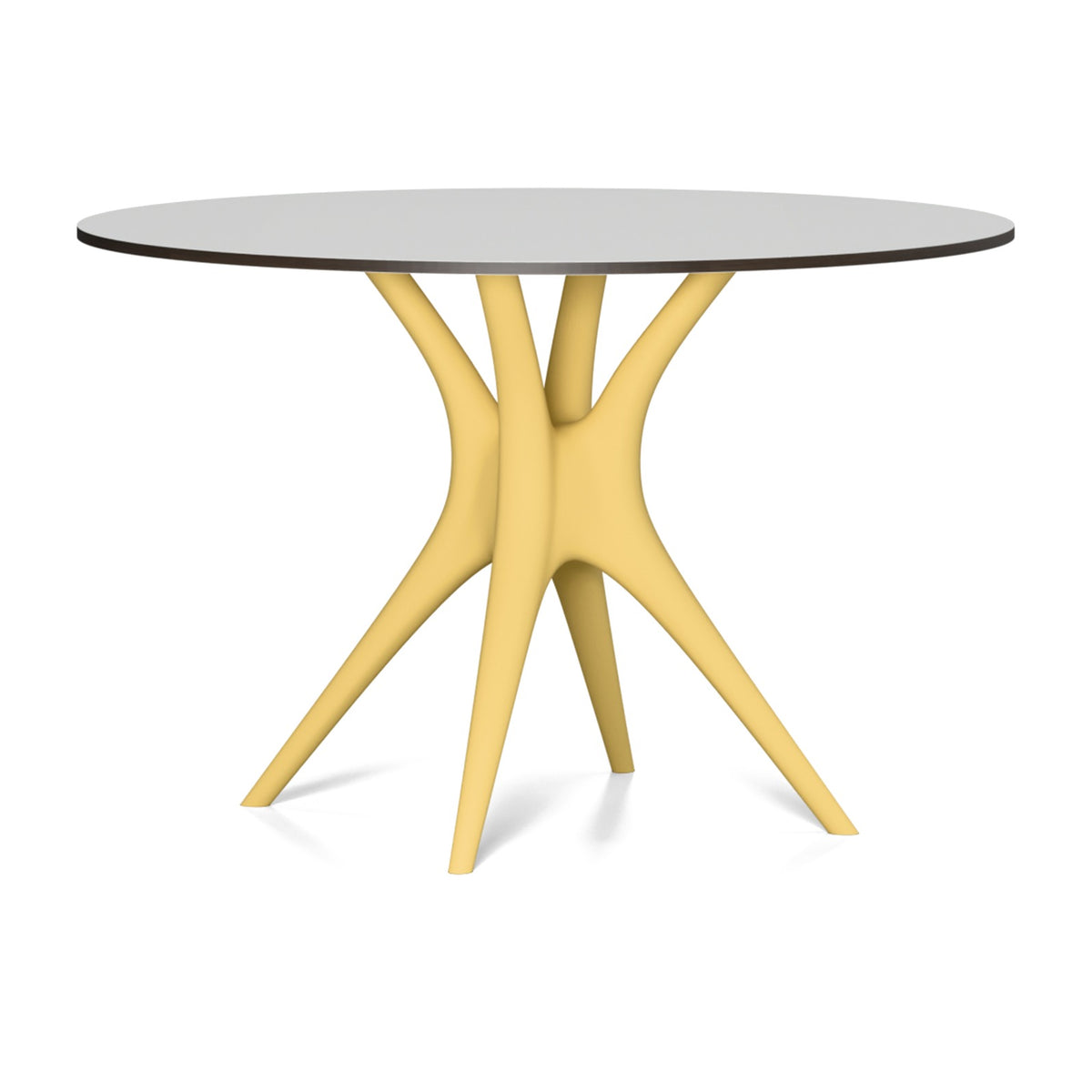 LOOPE ANIMA Tisch in RAL 1002, freigestellt