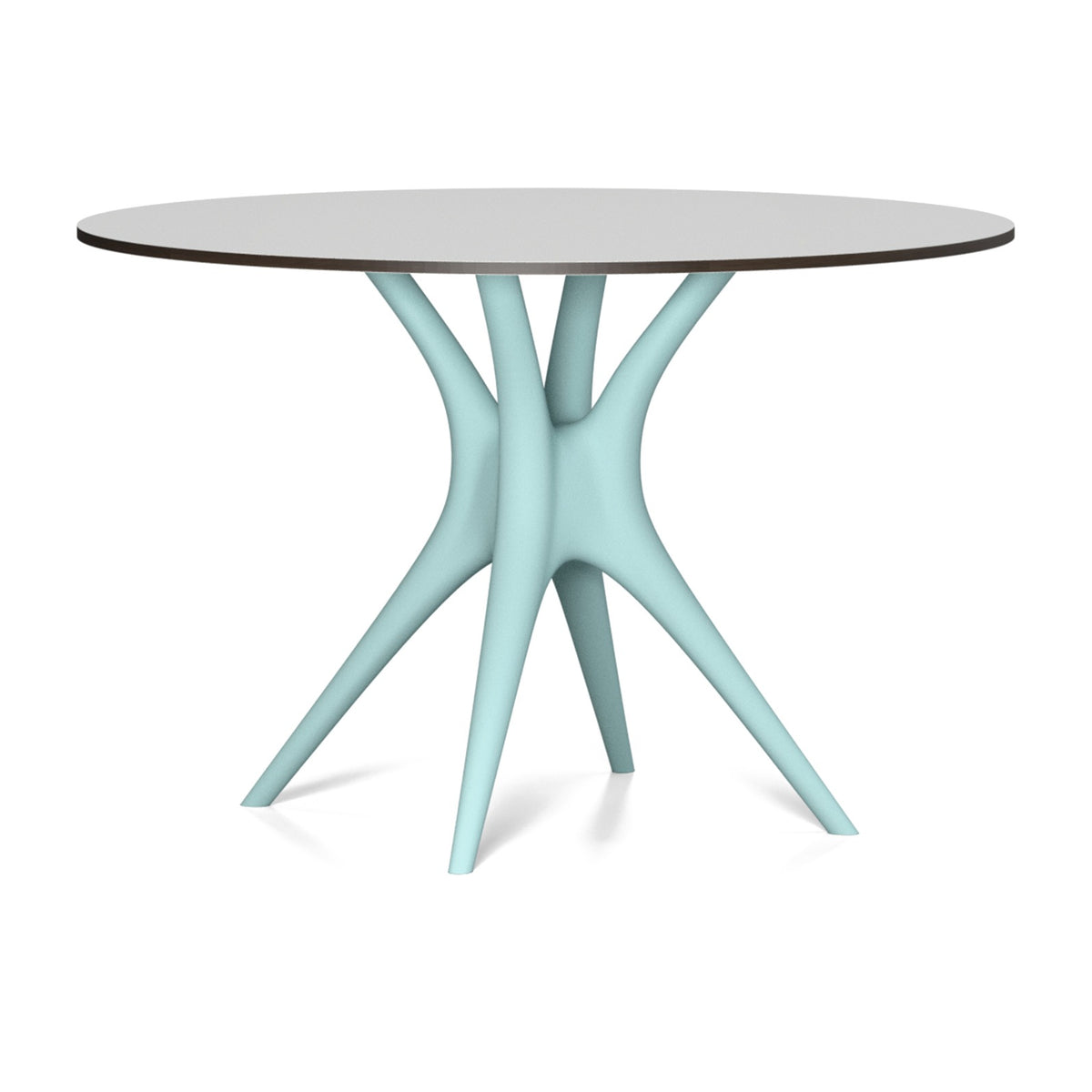 LOOPE ANIMA Tisch in RAL 6027, freigestellt