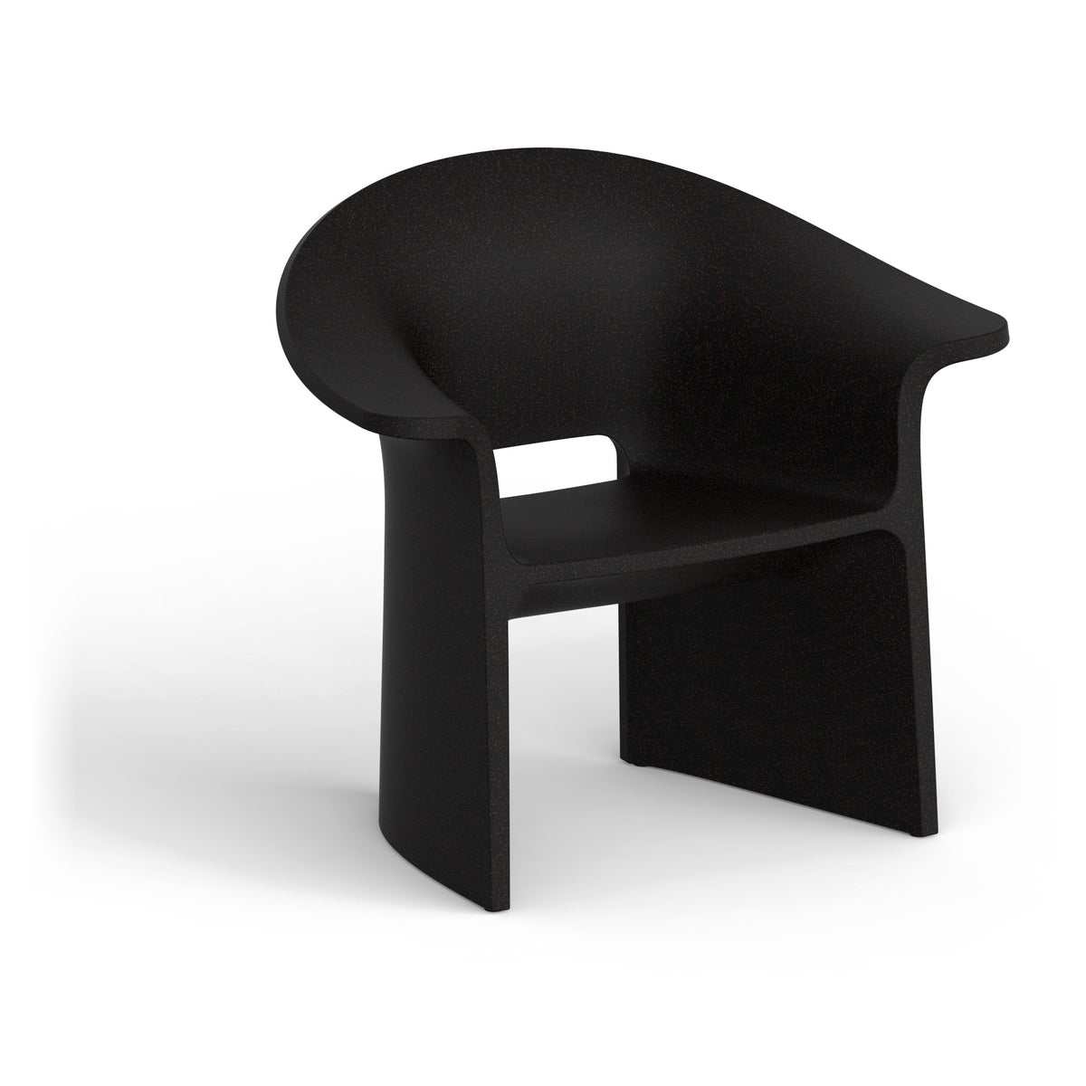 LOOPE ARMSTRONG Sessel in BlackBrown, freigestellt