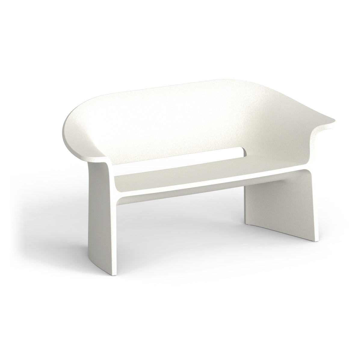 LOOPE ARMSTRONG Sofa in YellowBeige, freigestellt