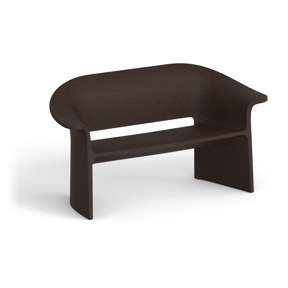 LOOPE ARMSTRONG Sofa in BrownBlack, freigestellt