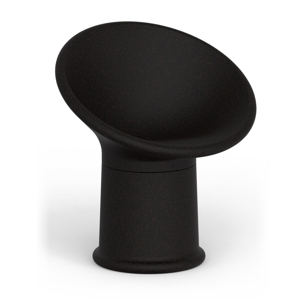 LOOPE ROUNDER Sessel in BlackBrown, freigestellt