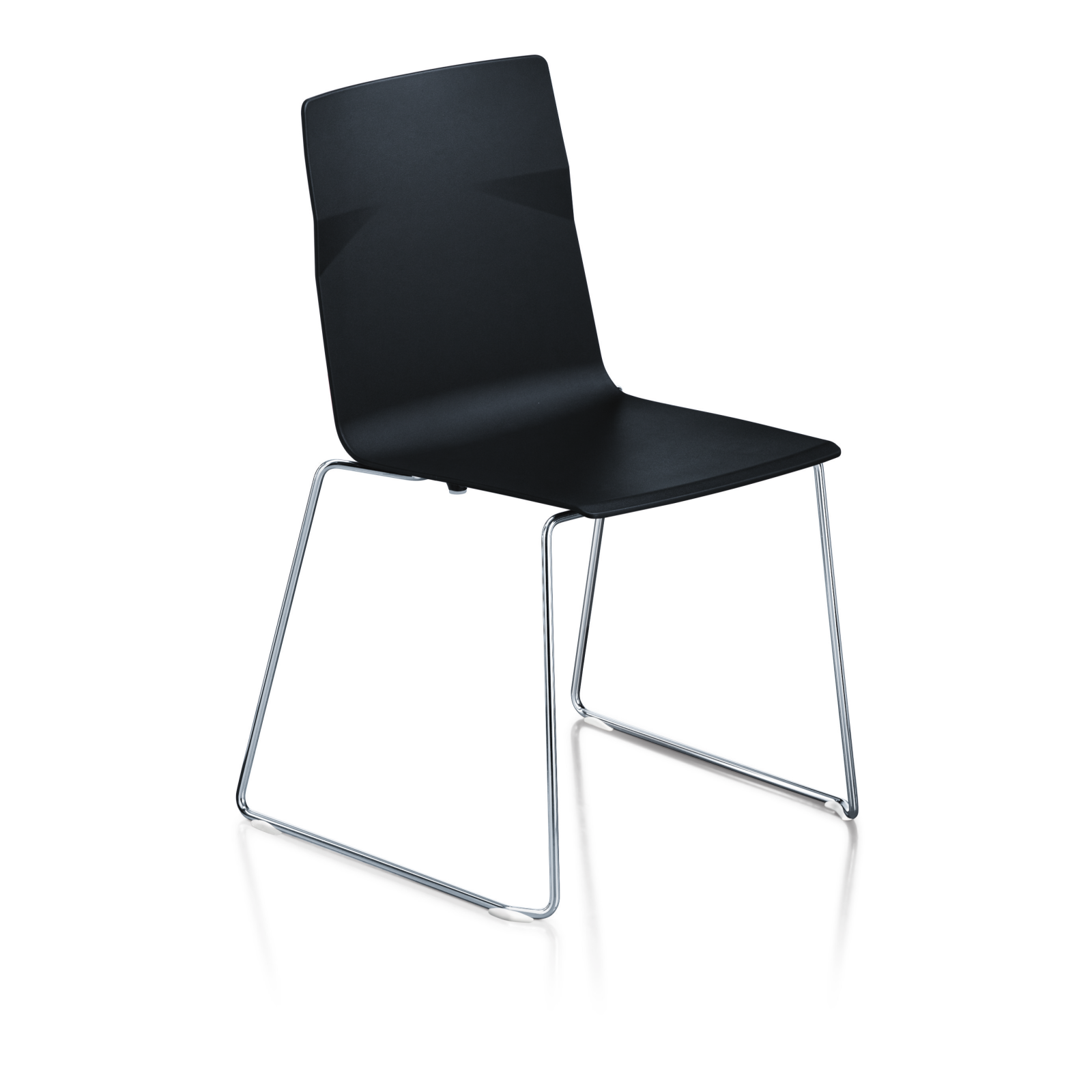 Besucherstuhl meet chair | Kufengestell, Kunststoff, stapelbar