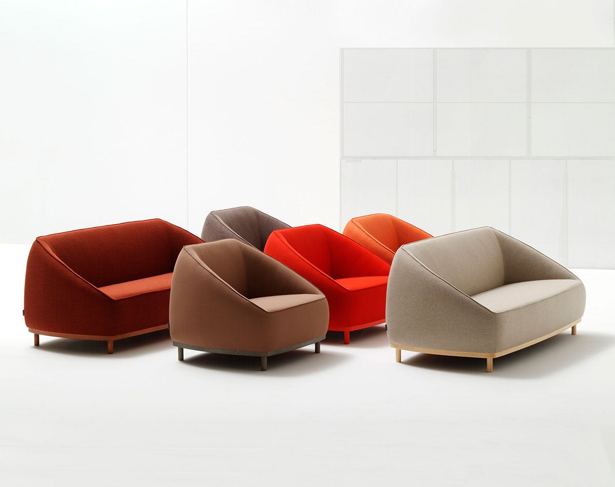 Sancal Sumo Sessel und Sofas in Rot, Braun, Orange und Beige als Gruppe