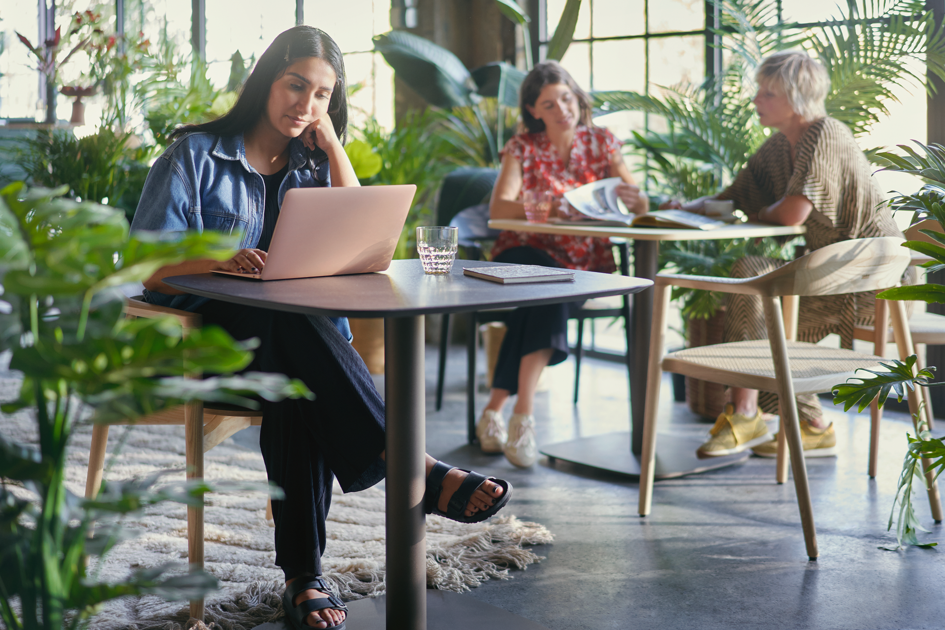 se:café wooden chair – Lounge Stuhl – Produktabbildung 22