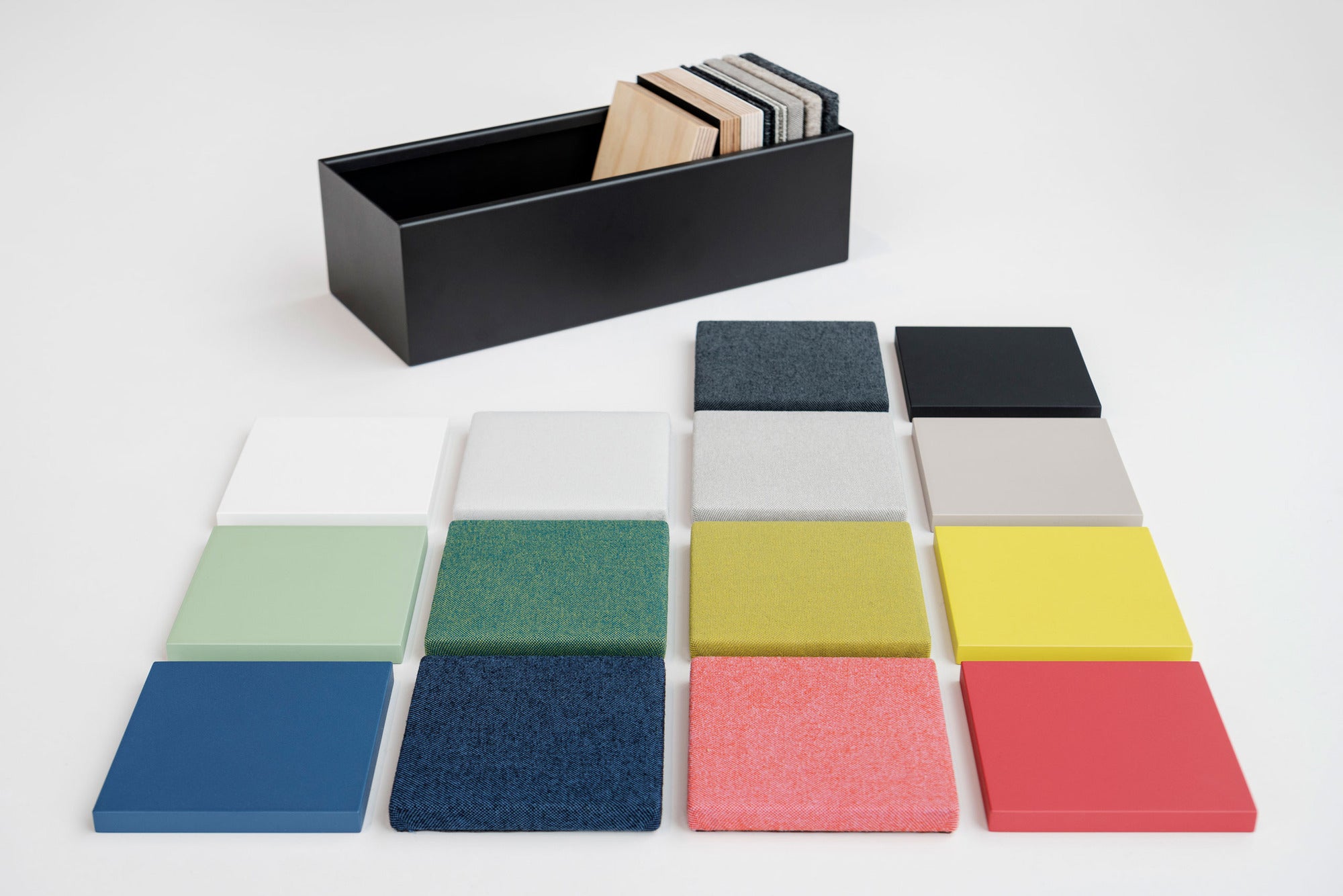 Talky Materialkollektion: Stoffe und Farben