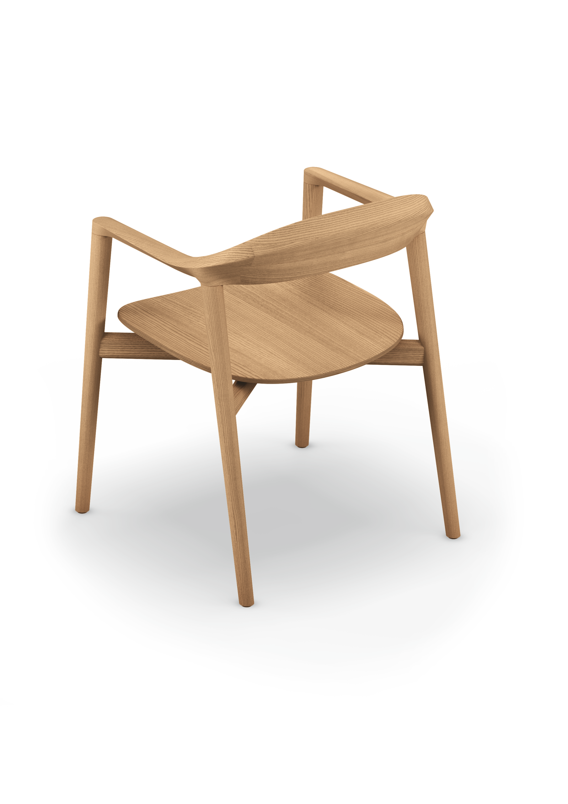 se:café wooden chair – Lounge Stuhl – Produktabbildung 7