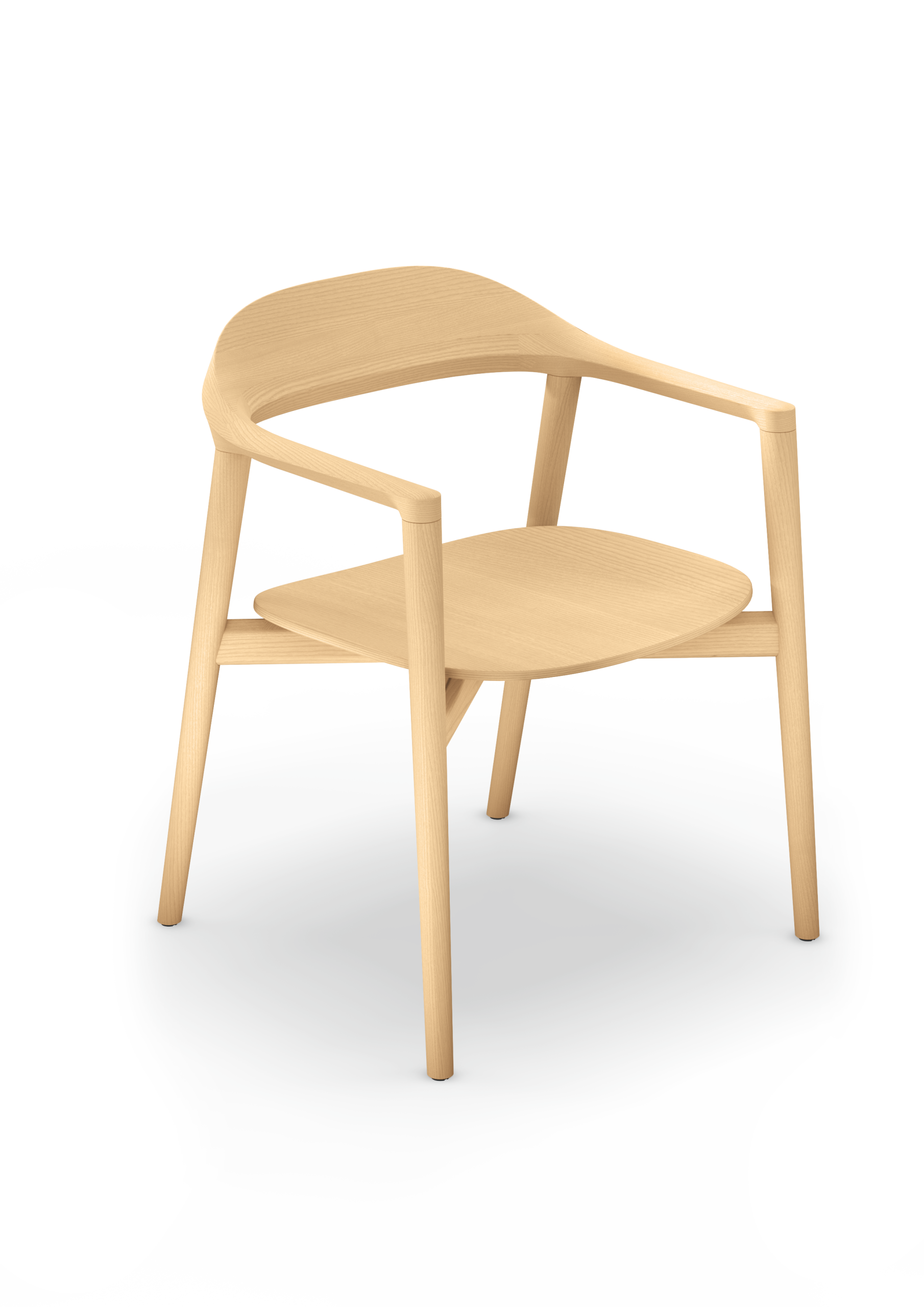 se:café wooden chair – Lounge Stuhl – Produktabbildung 19