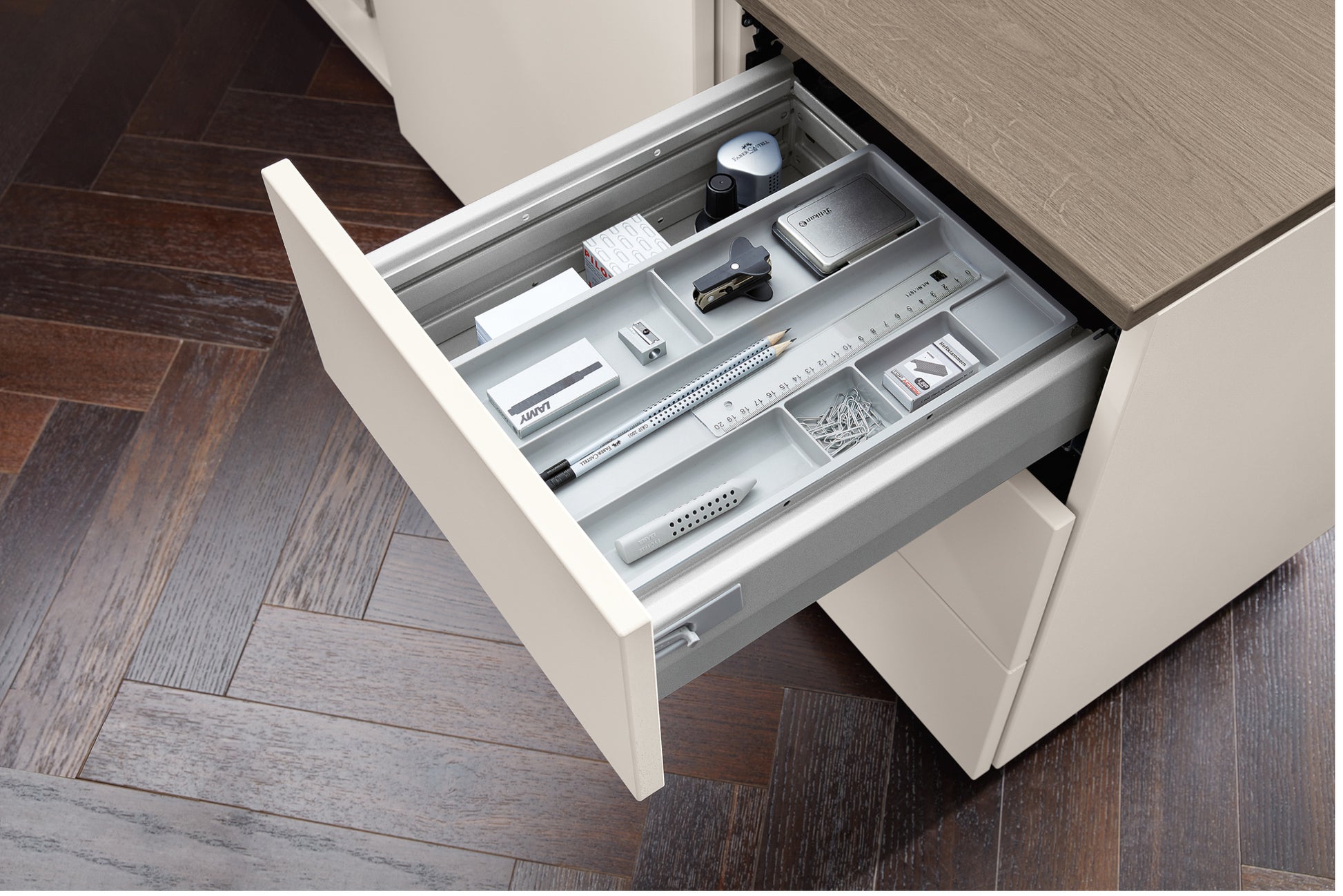 Büro Sideboard | clear | konfigurierbar - Primo Vero