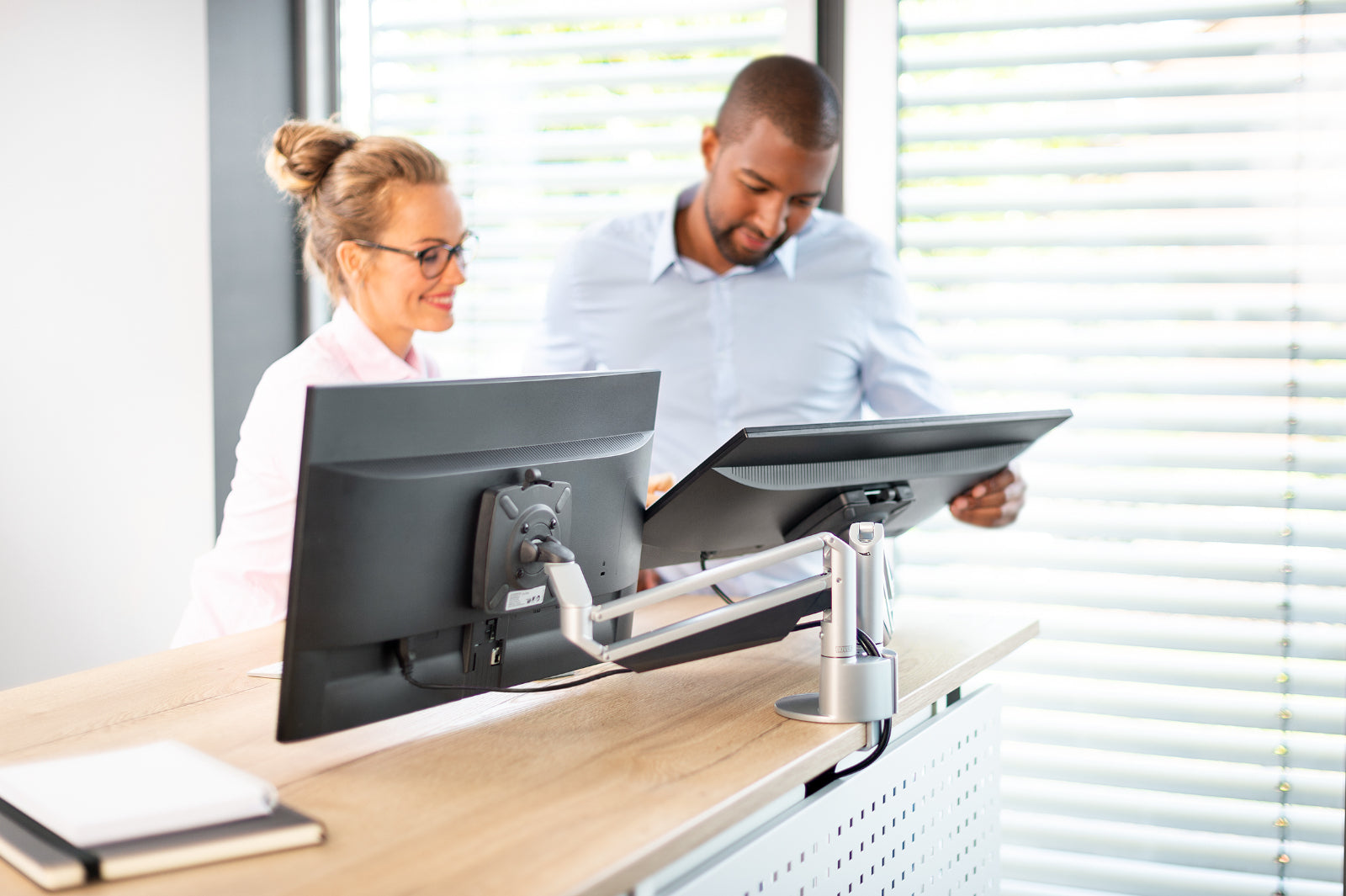 Monitorarm dopplet | Clu | Duo C