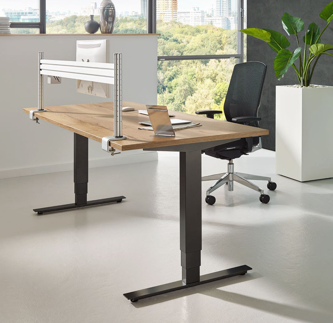 elektrisch höhenverstellbarer Schreibtisch Move 2.0 | Steh - Sitztisch konfigurieren | Schreibtisch konfigurieren 
