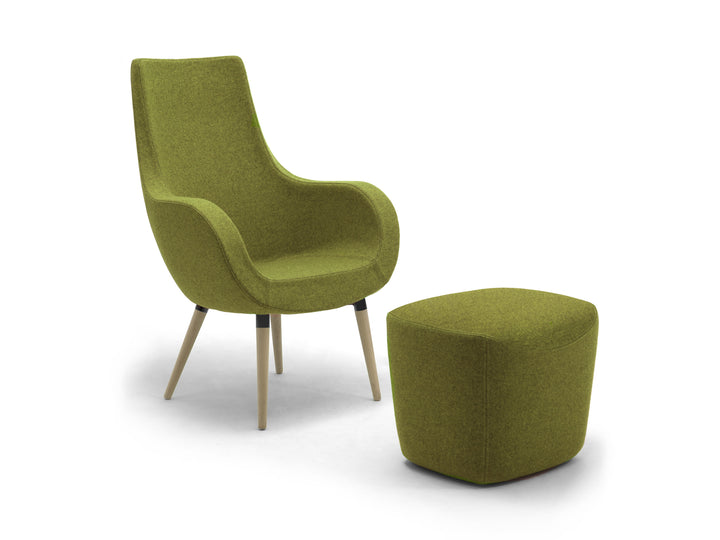 Lounge Sessel mit Hocker | Pirum | Büromöbel - Primo Vero GmbH