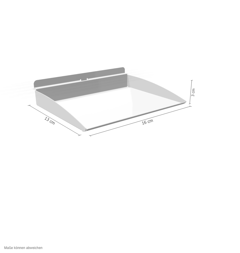 Utensilienbox klein | Penda | aus Metall zum Einhängen - Primo Vero